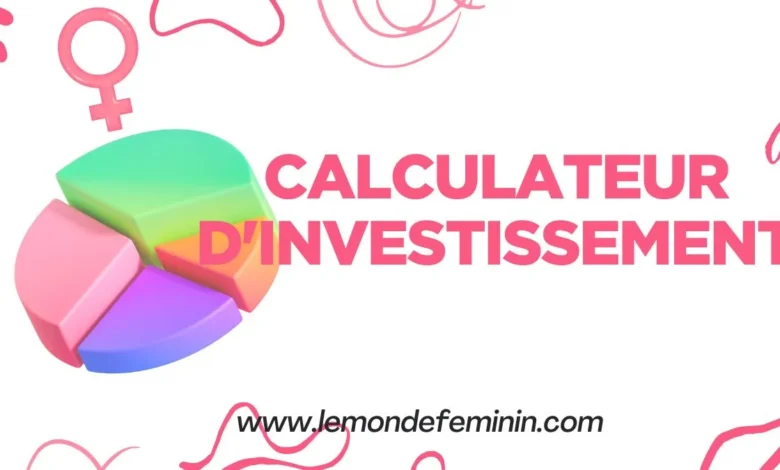 Calculateur d'investissement